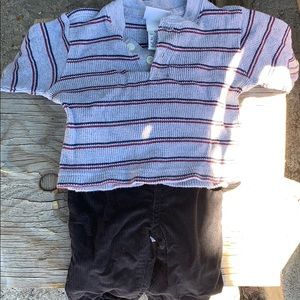 sweater and carters pants $6 for both of them